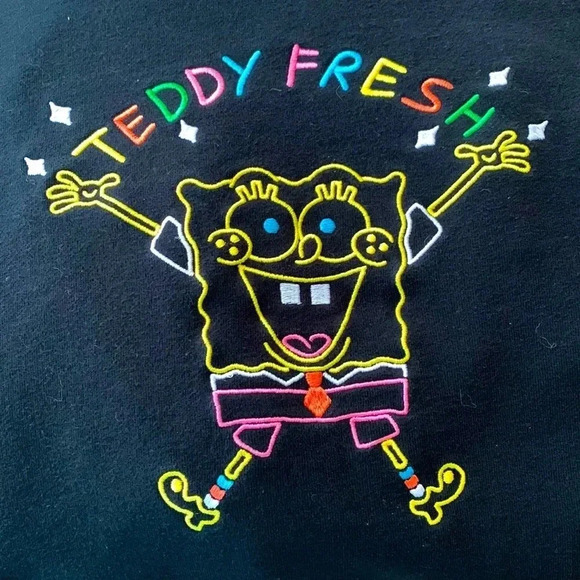 🧽Teddy Fresh x Spongebob Embroidered - Picture 4 of 6